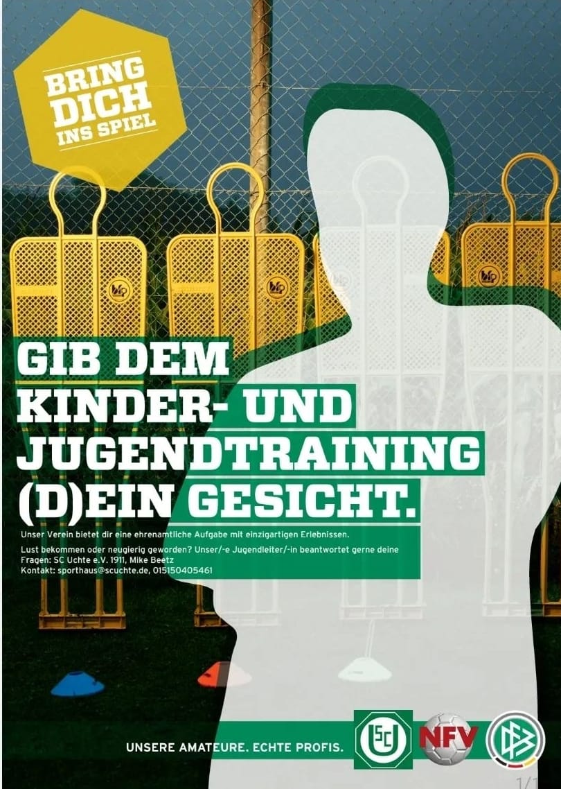 Fußball-Jugendtrainer gesucht!